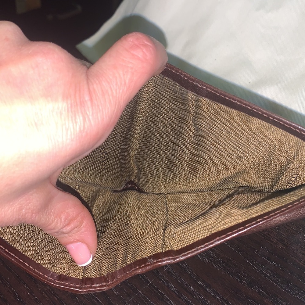 Vintage FENDI Zucca canvas &‎ leather Authentic - Picture 8 of 10